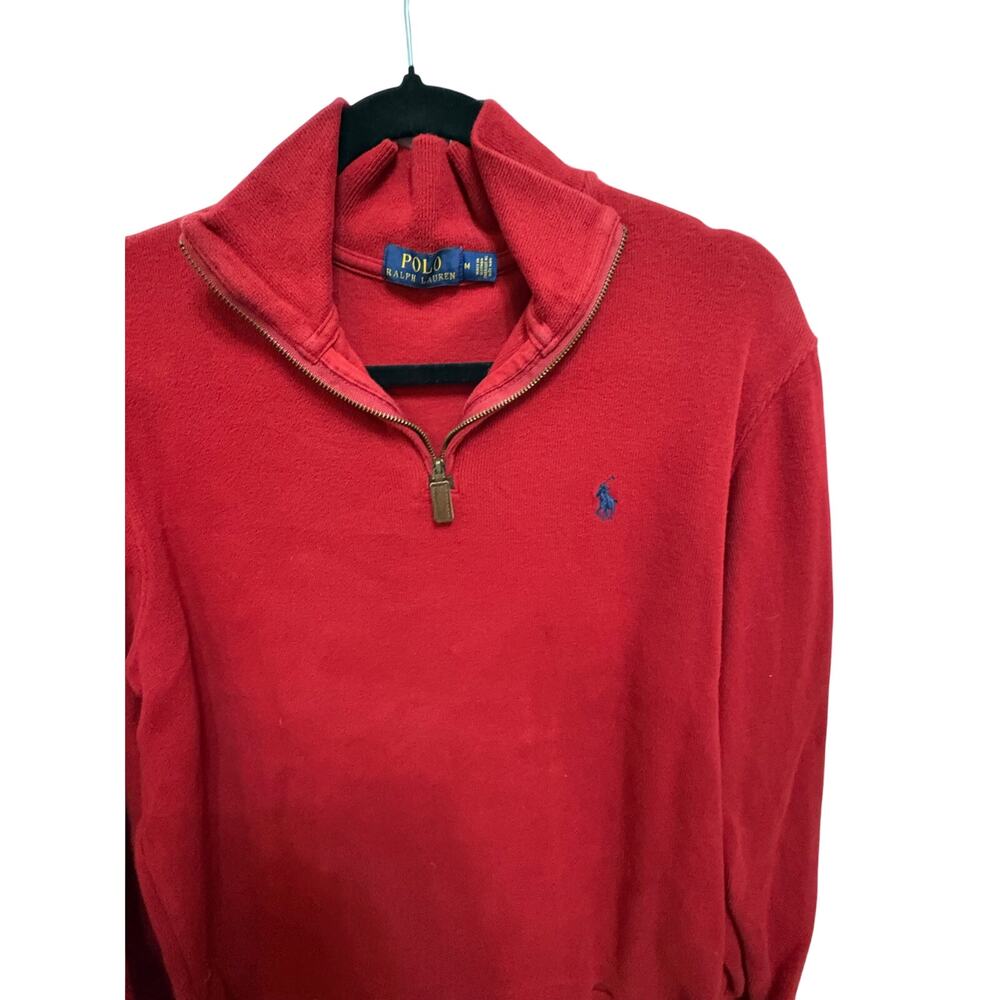 Ralph Lauren Polo Luxury Jersey Quarter Zip Pullover